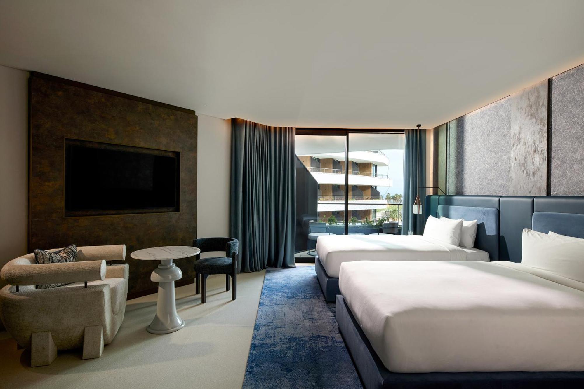 Sls Barcelona Hotel Бадалона Екстериор снимка